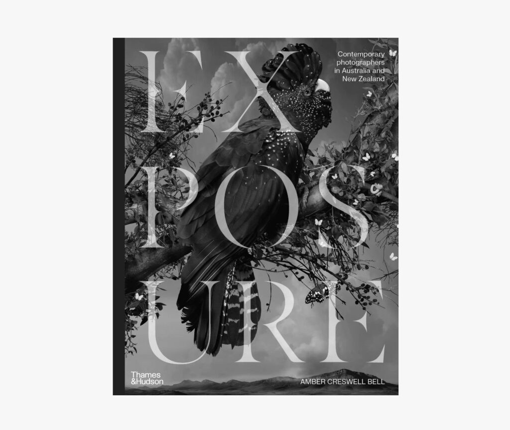 Book cover of Exposure: Contemporary Photographers in Australia and New Zealand, edited by Amber Creswell Bell, published by Thames & Hudson.